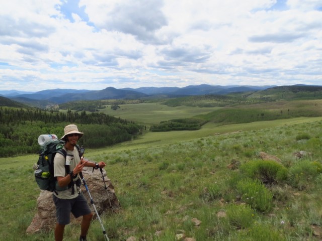 Entering the San Juan range.
