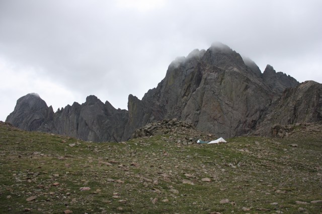 Our camp at Bear's Playground.