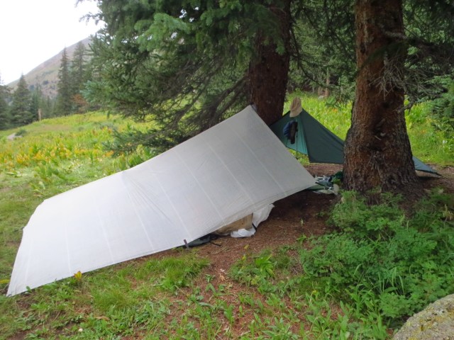 Our camp in Chicago basin.