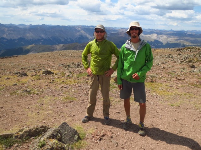 The summit of Uncompahgre.