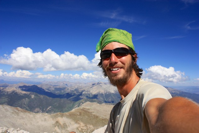 Luke on the Yale summit.