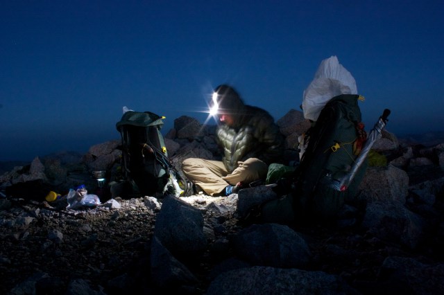 Waiting for the sun.