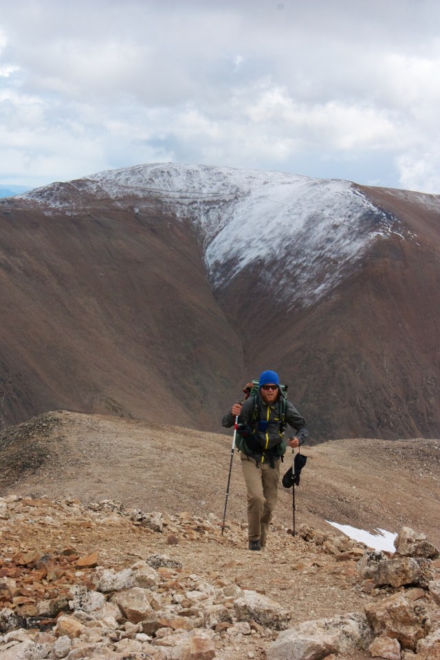 Junaid approaches the summit of Democrat.