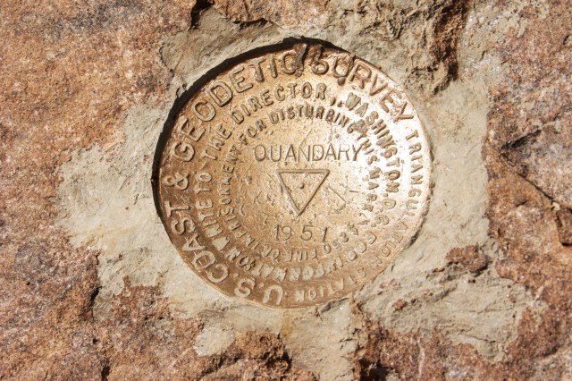 Quandary summit marker.