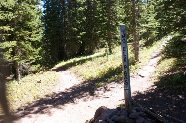 Two Elk Pass. On the way from Holy Cross to Grays and Torreys peak.