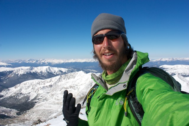Luke on Torrey's Peak.